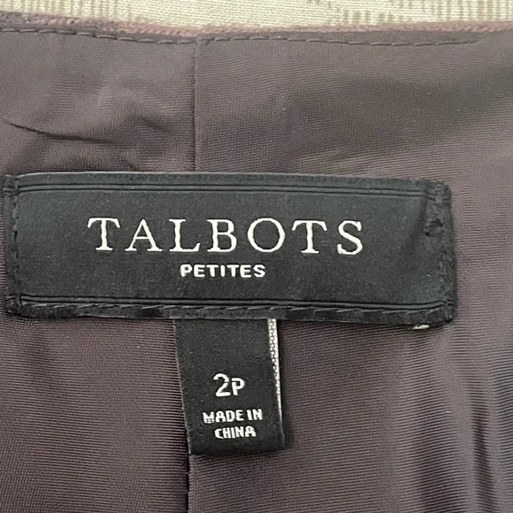 EUC Talbots Wool Blend Plaid Pencil Skirt for Work - Picture 3 of 6